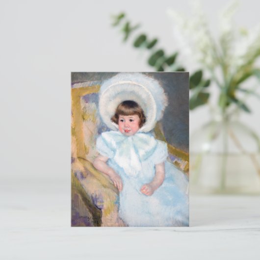 Mary Cassatt - Portret Louise-Aurore Villeboeuf Briefkaart (Staand voorkant)