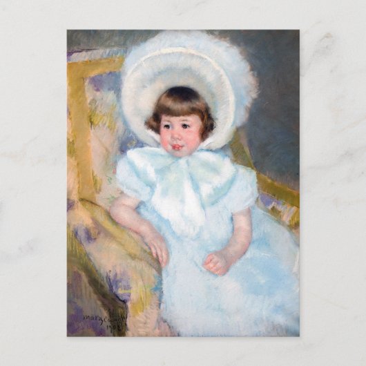 Mary Cassatt - Portret Louise-Aurore Villeboeuf Briefkaart (Voorkant)