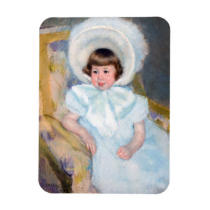 Mary Cassatt - Portret Louise-Aurore Villeboeuf Magneet