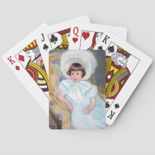 Mary Cassatt - Portret Louise-Aurore Villeboeuf Pokerkaarten