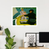 Mary Cassatt Poster (Thuiskantoor)