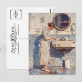 Mary Cassatt Schilderijen Briefkaart (Voorkant / Achterkant)