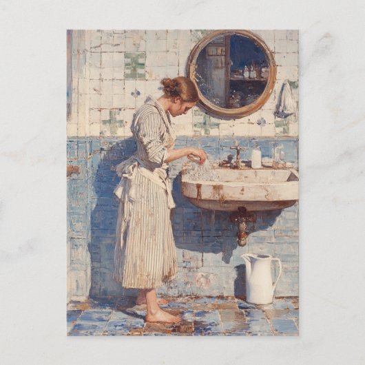 Mary Cassatt Schilderijen Briefkaart (Voorkant)
