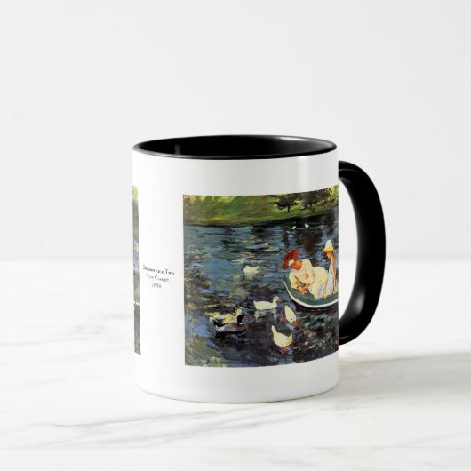 Mary Cassatt Summertime Mok (Voorkant rechts)