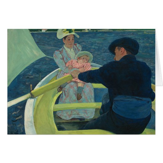 Mary Cassatt The Boating Party Impressionistische  (Voorkant Horizontaal)