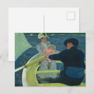 Mary Cassatt The Boating Party Impressionistische Briefkaart