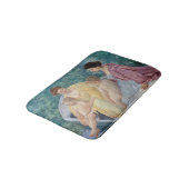 Mary Cassatt - Twee moeders en kinderen in een boo Badmat (Gekanteld)