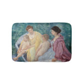 Mary Cassatt - Twee moeders en kinderen in een boo Badmat (Voorkant)