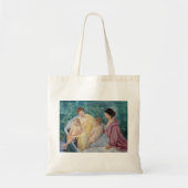 Mary Cassatt - Twee moeders en kinderen in een boo Tote Bag (Voorkant)