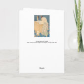 Mary Cassatt - Vrouw Bathing Kaart (Achterkant)