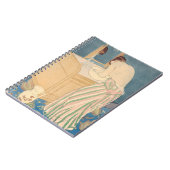 Mary Cassatt - Vrouw Bathing Notitieboek (Linkerzijde)