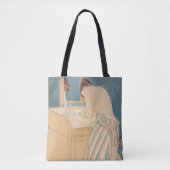 Mary Cassatt - Vrouw Bathing Tote Bag (Voorkant)