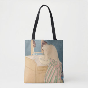 Mary Cassatt - Vrouw Bathing Tote Bag