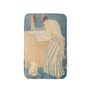 Mary Cassatt - Vrouw bij het baden Badmat