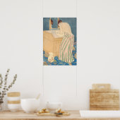 Mary Cassatt - Vrouw die een bad neemt Poster (Keuken)