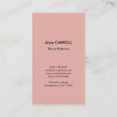 Mary Cassatt - Woman Pearl Ketting Loge - QR Code Visitekaartje (Achterkant)