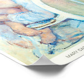 Mary Cassatt Woman, zittend met kinderarmen c1890 Poster (Hoek)