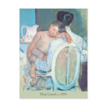 Mary Cassatt Woman, zittend met kinderarmen CC1204