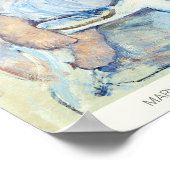 Mary Cassatt Woman, zittend met kinderarmen CC1205 Poster (Hoek)