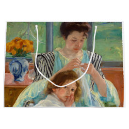 Mary Cassatt - Young Moeder Sewing Groot Cadeauzakje