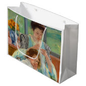 Mary Cassatt - Young Moeder Sewing Groot Cadeauzakje (Voorkant Gekanteld)