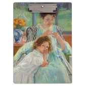 Mary Cassatt - Young Moeder Sewing Klembord (Voorkant)