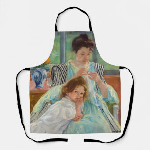 Mary Cassatt - Young Moeder Sewing Schort