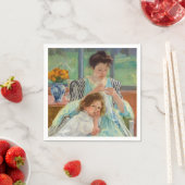 Mary Cassatt - Young Moeder Sewing Servet (Insitu)