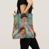 Mary Cassatt - Young Moeder Sewing Tote Bag (Dichtbij)