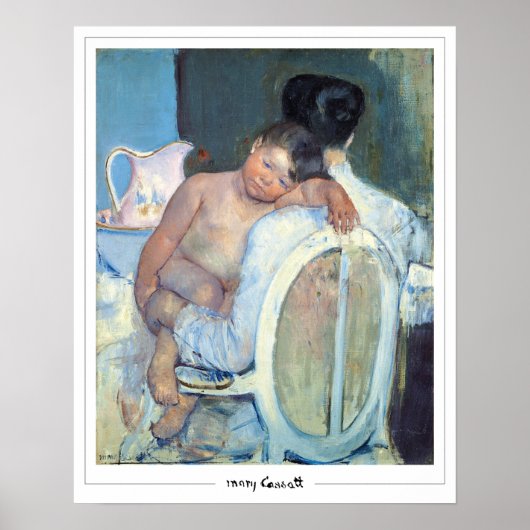 Mary Cassatt Zedign Art Poster #1 (Voorkant)