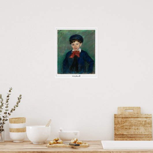Mary Cassatt Zedign Art Poster #108 (Keuken)