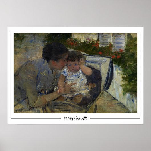 Mary Cassatt Zedign Art Poster #12 (Voorkant)