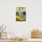 Mary Cassatt Zedign Art Poster #14 (Keuken)