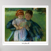 Mary Cassatt Zedign Art Poster #147 (Voorkant)