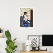 Mary Cassatt Zedign Art Poster #150 (Thuiskantoor)