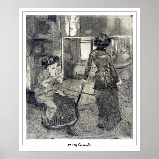 Mary Cassatt Zedign Art Poster #251 (Voorkant)