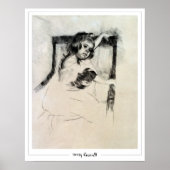 Mary Cassatt Zedign Art Poster #256 (Voorkant)