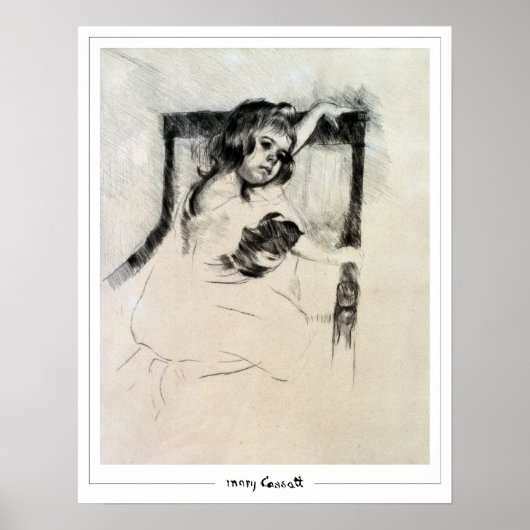 Mary Cassatt Zedign Art Poster #256 (Voorkant)
