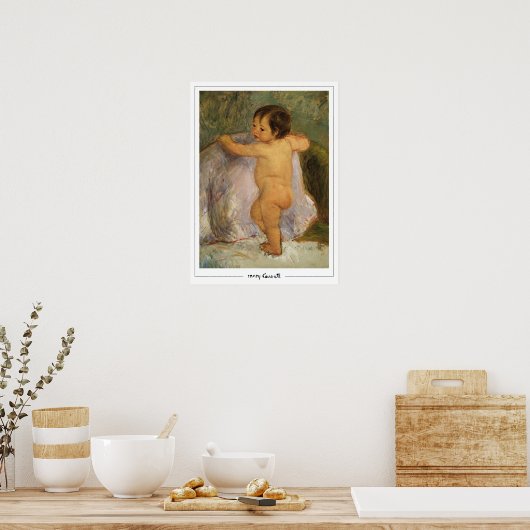 Mary Cassatt Zedign Art Poster #264 (Keuken)