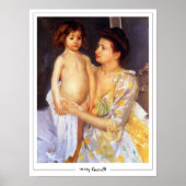 Mary Cassatt Zedign Art Poster #266 (Voorkant)
