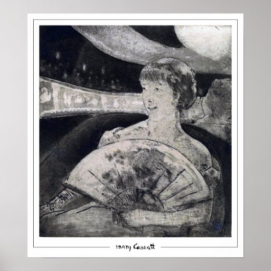 Mary Cassatt Zedign Art Poster #269 (Voorkant)