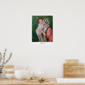 Mary Cassatt Zedign Art Poster #27 (Keuken)