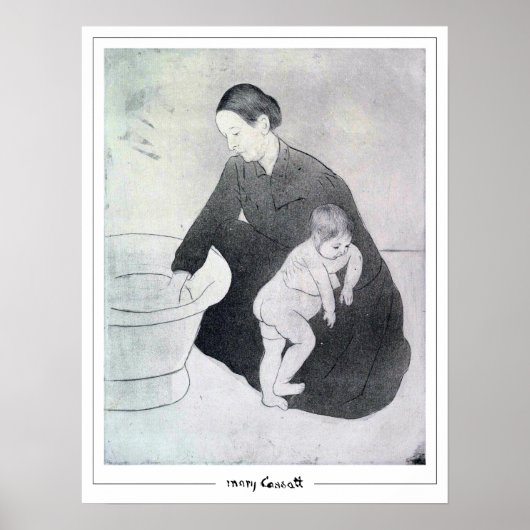 Mary Cassatt Zedign Art Poster #289 (Voorkant)