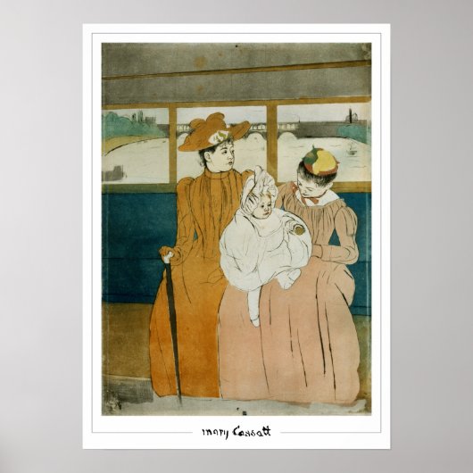 Mary Cassatt Zedign Art Poster #3 (Voorkant)