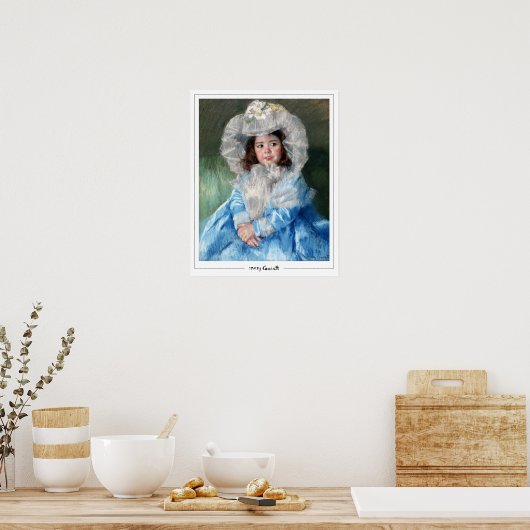 Mary Cassatt Zedign Art Poster #313 (Keuken)