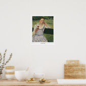 Mary Cassatt Zedign Art Poster #347 (Keuken)