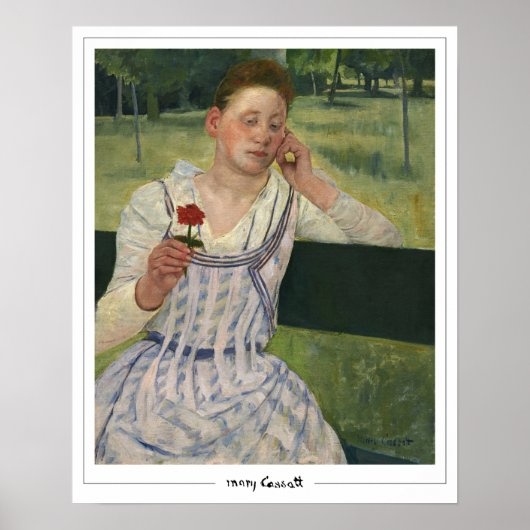 Mary Cassatt Zedign Art Poster #347 (Voorkant)