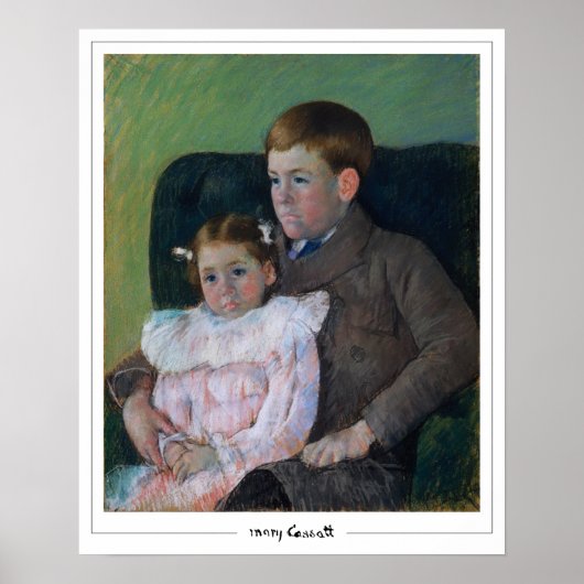 Mary Cassatt Zedign Art Poster #398 (Voorkant)