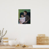 Mary Cassatt Zedign Art Poster #398 (Keuken)