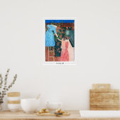 Mary Cassatt Zedign Art Poster #400 (Keuken)